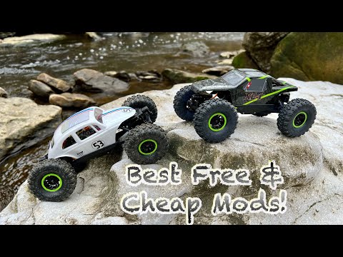 Best AX24 Budget Mods! Basic to Beast for $50! Motor upgrade & performance mods