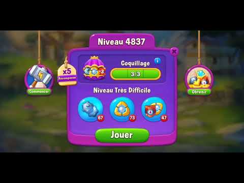 Fishdom level 4831 to 4840 / niveau 4831 au 4840