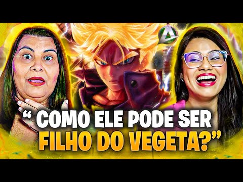 ELA FICOU PASMA! 😱 ♪ Mirai Trunks (Dragon Ball Z) | Última Luz do Futuro | AniRap