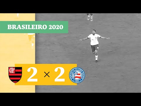 Gol!!! Gilberto empata o jogo para o Bahia contra o Flamengo!