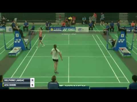 Yonex US Open 2016 - Delphine Lansac vs Aya Ohori
