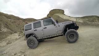 טיול ג׳יפים נחל צין שטפונות 4x4 offroad