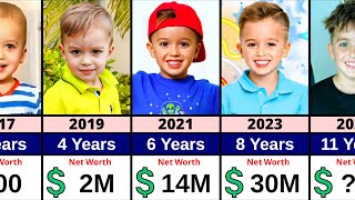 Vlad and Niki (Only Niki) Networth Evolution | From Birth To Now