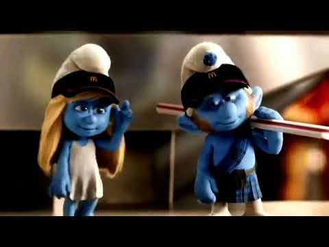 McDonalds The Smurfs Commercial Compilation