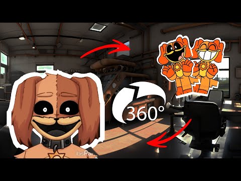 DOG DAY POPPY PLAYTIME Chapter 3 360° | VR 360 Video
