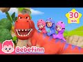 Meet T Rex And Other Dinosaur FriendsㅣBebefinn Best SongsㅣNursery Rhymes For Kids