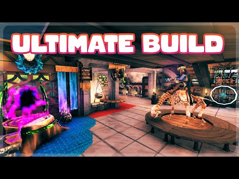 How to Build the Ultimate Workshop + Comfort Room | Valheim