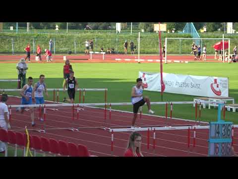 110m prepone [M], FINALE, Bruno Di Giusto - Pojedinačno PH za mlađe juniore i juniorke 2020