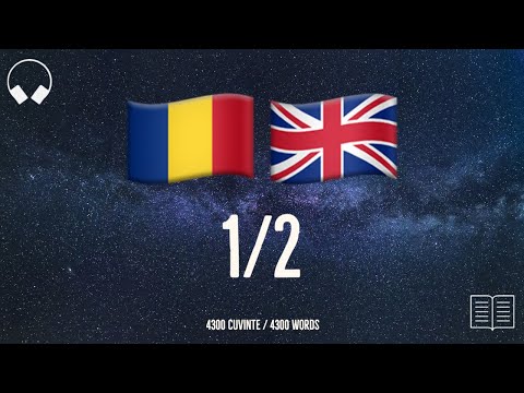 1/2. Learn 4300 useful Romanian words easily. Study Romanian language while listening to piano music