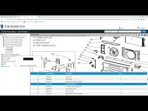 Friedrich's Interactive Parts Viewer