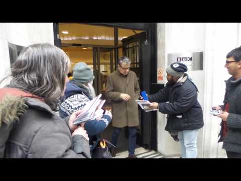 Rowan Atkinson in London 20 12 2016