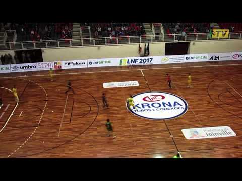 LNF2017 - Semana 8 - Gols - Joinville 4 x 2 Assoeva