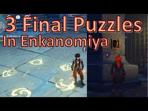 3 Final Puzzles in Enkanomiya Full Walkthrough (Ending Quest of Enkanomiya)
