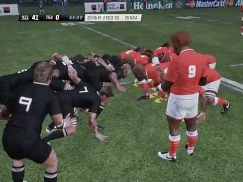 Virtual Rugby World Cup 2011 Ep #1 - New Zealand vs Tonga