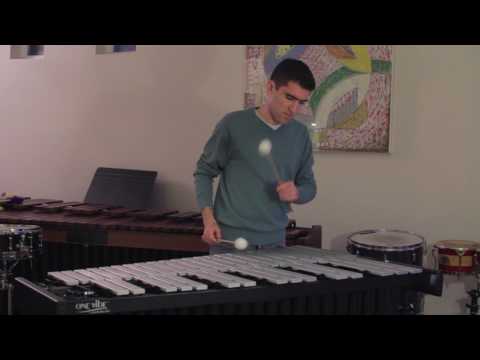 Peter Ferry on the One Vibe playing John Cage "Dream for Solo Piano" arranged for Solo vibraphone