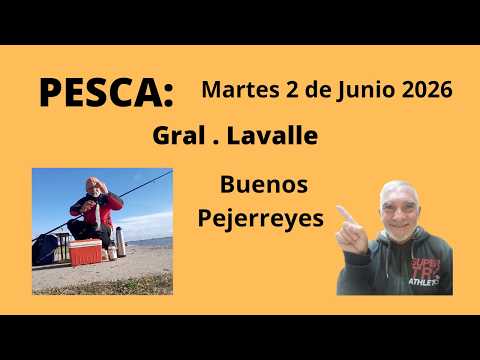 Pesca de Pejerreyes en Gral Lavalle.