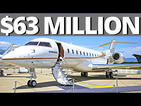 Inside Look At The Luxurious Bombardier Global 6000 Private Jet
