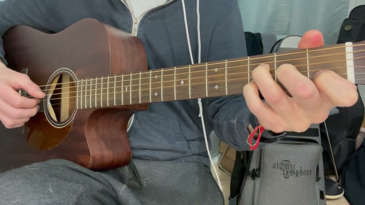 Roberto Barlocci playing House of Memories fingerstyle on solo guitar