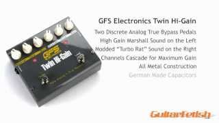 Video thumbnail for GFS Electronics: Twin Hi-Gain Footpedal by GuitarfetishTV