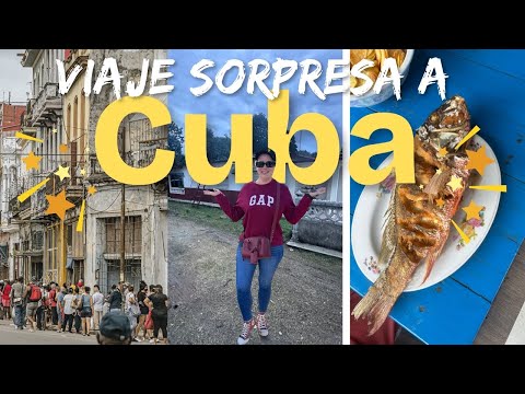 VIAJE SORPRESA A CUBA, FIN DE AÑO EN CUBA #laurita_showtime #cuba #sorpresa