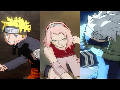 All Ultimate Jutsus-Naruto Shippuden: Ultimate Ninja 4 (Best Version)