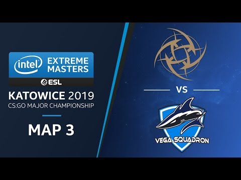 CS:GO - NiP vs Vega Squadron [Mirage] Map 3 Ro4 - Challengers Stage - IEM Katowice 2019