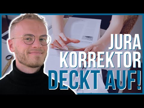 Jura-Klausur Bewertung - Korrektor deckt auf!