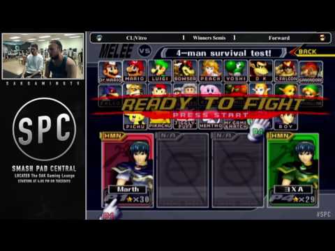 SPC24 Winners Semis - CL|Vitro (Marth) vs Forward ( Pikachu/Captain Falcon/Marth/Fox)