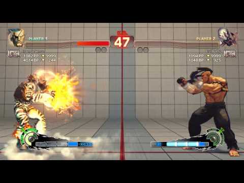USF4 PC: Sagat vs Seth