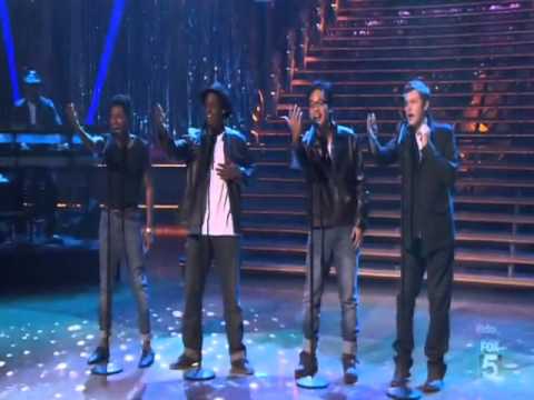 Phil Phillips,HeeJun Han,Jairon JacksonNeco Starr American Idol 2012 Las Vegas Round
