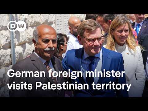 German foreign minister visits Israel to push for change in Gaza | DW News