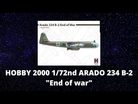 HOBBY 2000 1/72nd ARADO 234 b-2 "End of war"