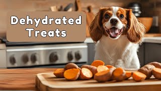 Easy Dehydrated Dog Treats for Dog Training | Healthy Homemade Sweet Potato Dog Treat Recipe
