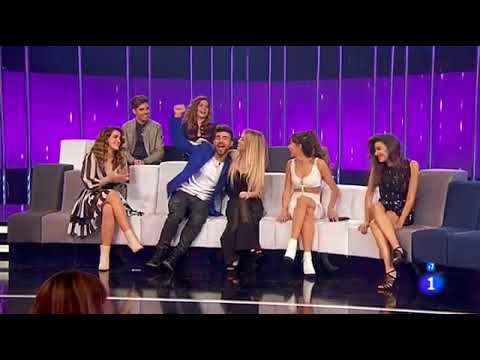 Monica Naranjo pregunta a los concursantes sobre Eurovision y habla sobre la ilusion de Agoney