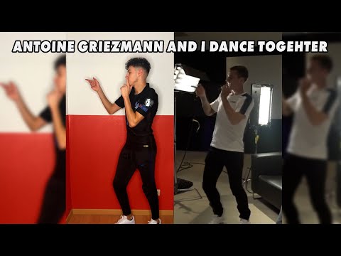 Antoine Griezmann and I dance TOGETHER!🕺🏼#Shorts