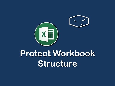 ms office excel protect workbook structure