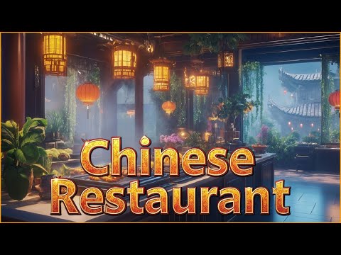 Chinese Restaurant Ambience with Chinese Music | Sizzling Grill Sounds & Restaurant Sounds