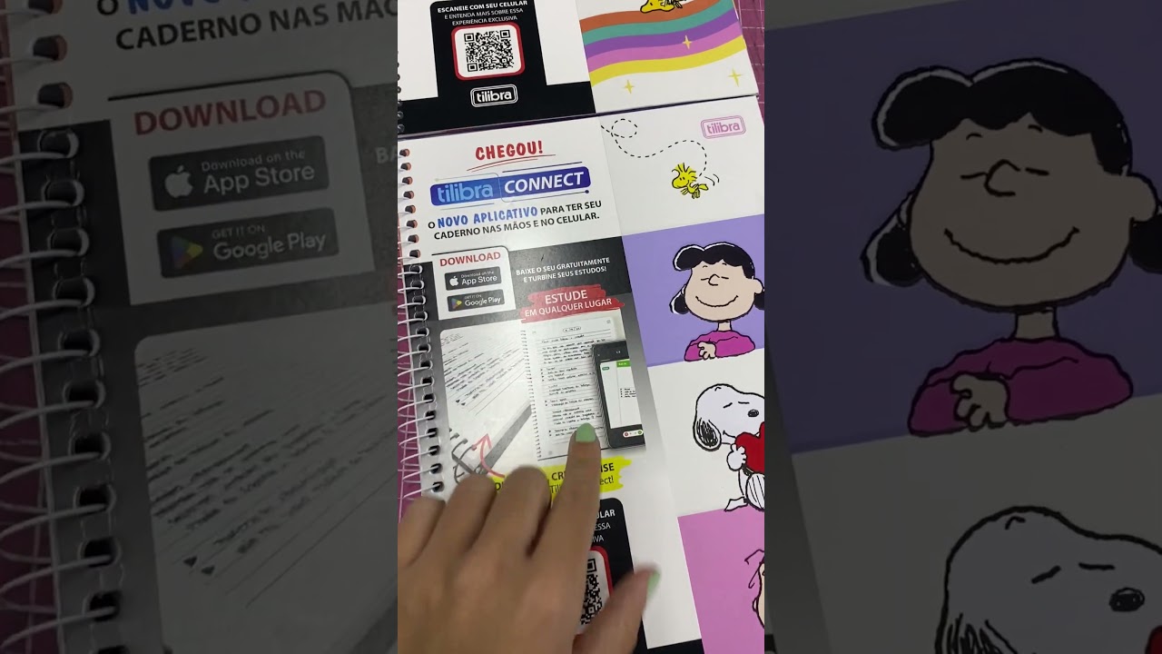 NOVIDADE DA TILIBRA: CADERNO TILIBRA CONNECT! #papelaria #studygrambr