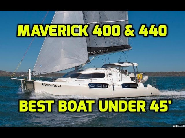 Maverick 400 & 440 review.  Our favourite boat under 45'.  Everything you need at a reasonable price