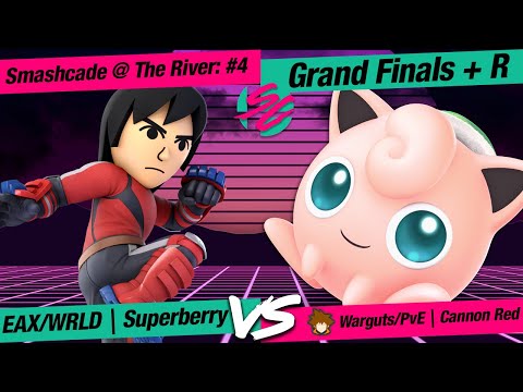 SC@R #4 -SSBU -GF+R: Warguts/PvE| Cannon Red (Sora/Jigglypuff) vs EAX/WRLD| Superberry (Mii Brawler)
