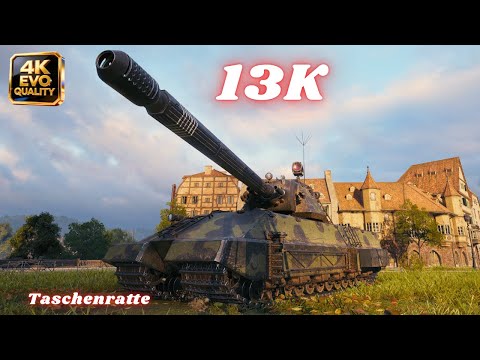Taschenratte 13K Damage 10 Kills World of Tanks