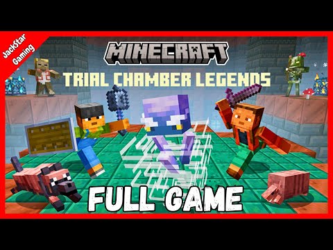 Minecraft Trial Chamber Legends - FULL GAME Walkthrough Minecraft DLC