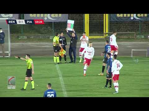 Renate - Piacenza : 0 - 3 (32′ Giornata SERIE C GIR A 2021-22)