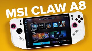 The MSI Claw A8, the rarest handheld in North America 