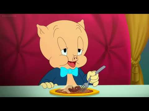New Looney Tunes- Porky Pig proposes to Petunia Pig