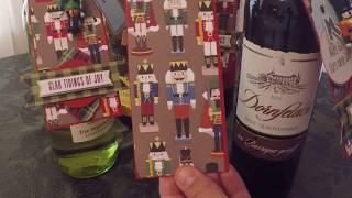 Christmas Around the World Wine Tags