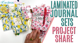 One Sheet Wonder Project Laminated Journal Sets for Craft Fair Ideas, One Page Wonder 12x12