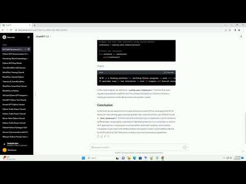 Python Nlp Split Sentences