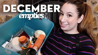 December Empties | 2024