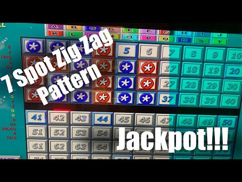 7 Spot Zig Zag Strategy -- Casino Jackpot!